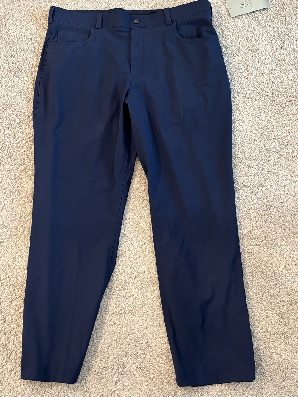 PGA TOUR Boys' Flat Front Solid Golf Pants